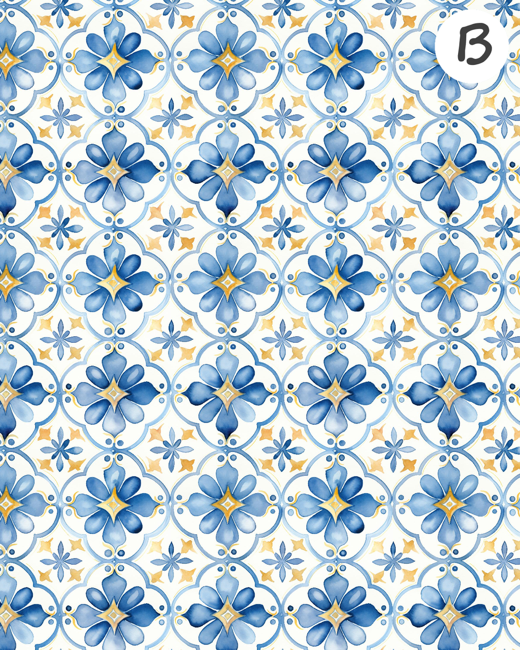 RIVIERA SUMMER clay transfer sheets F114 / Mediterranean Collection