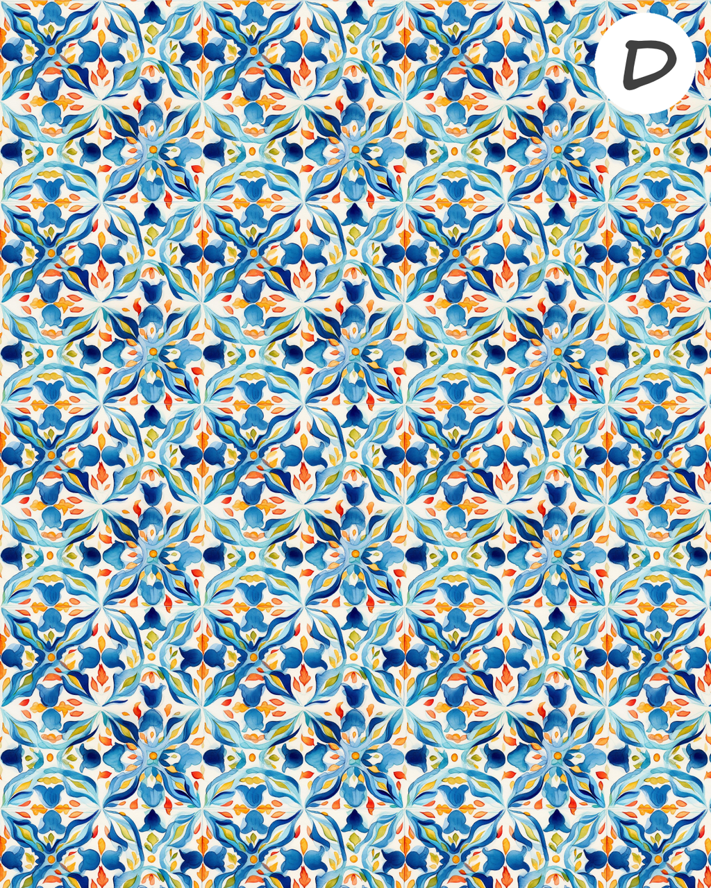 RIVIERA SUMMER clay transfer sheets F114 / Mediterranean Collection