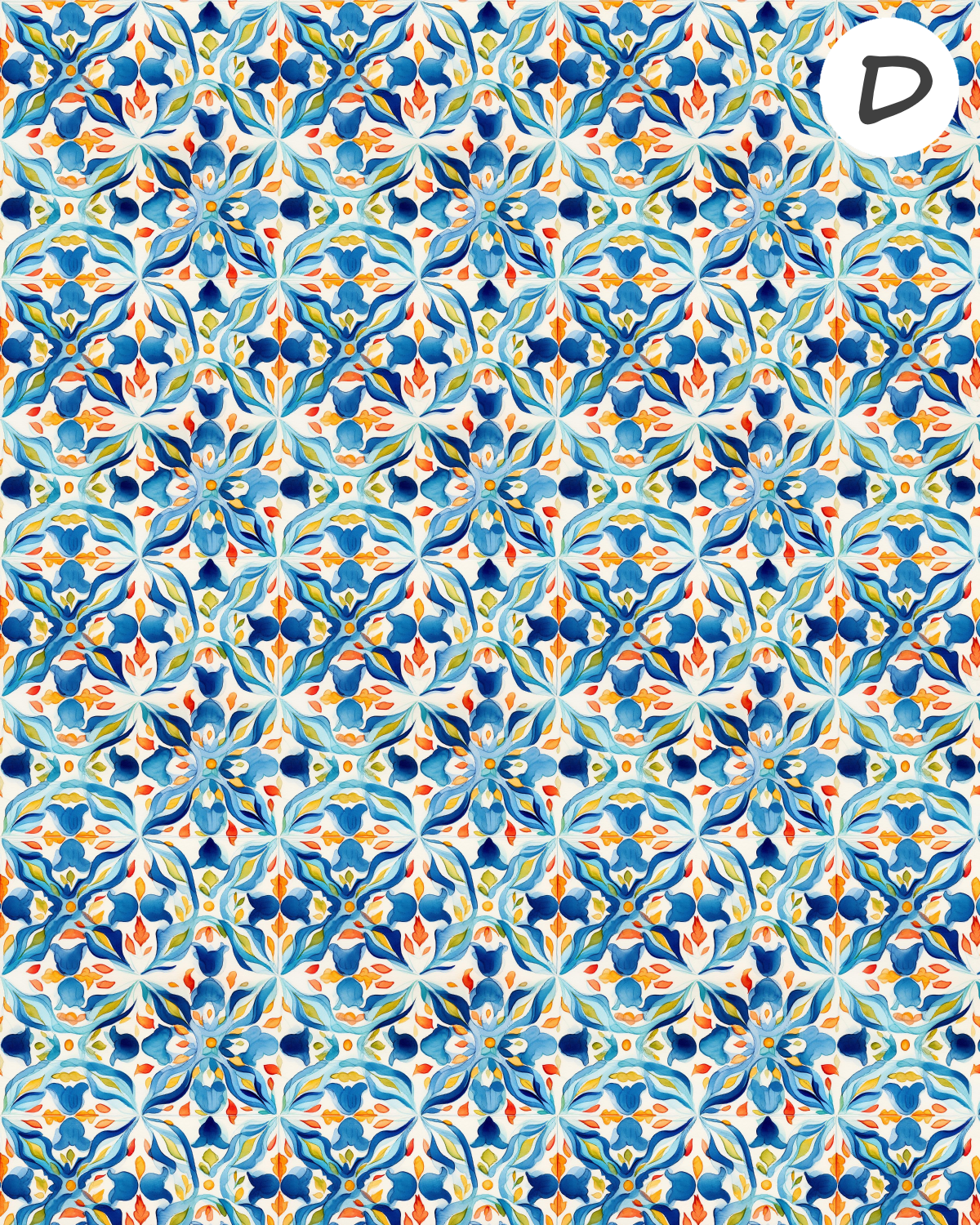 RIVIERA SUMMER clay transfer sheets F114 / Mediterranean Collection