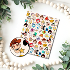 Magical Icons clay transfer sheets F169