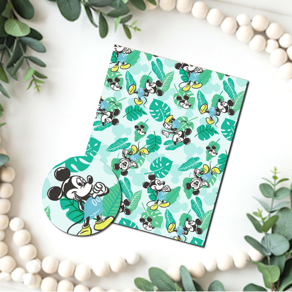 Magical Mouse Clay Transfer Sheet F177