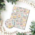 Beach Reads Water Transfer Sheet for Polymer Clay | F182