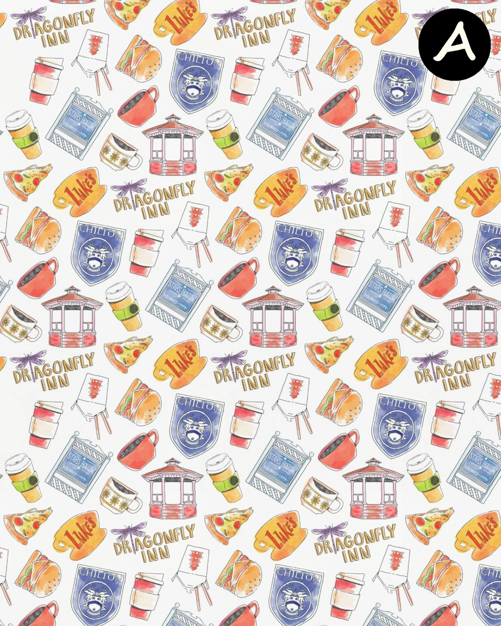 Gilmore Girls Polymer Clay Transfer Sheets F183
