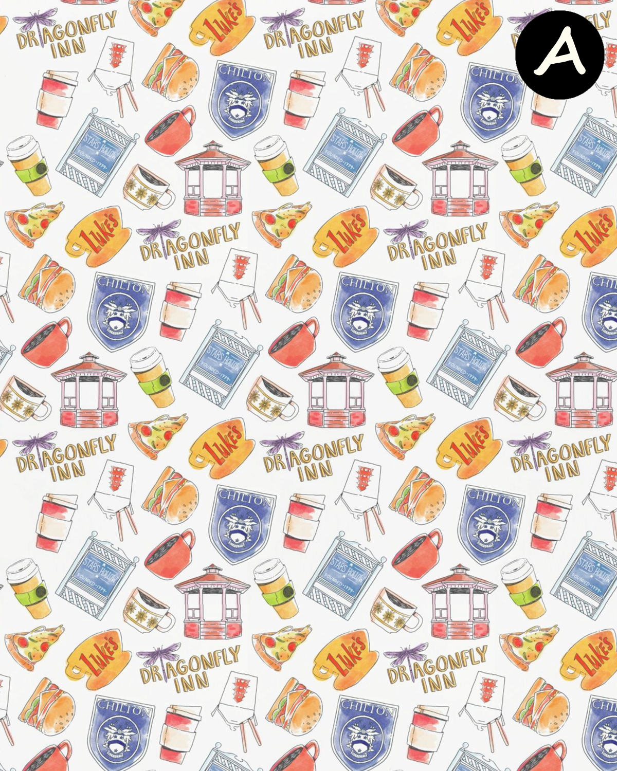 Gilmore Girls Polymer Clay Transfer Sheets F183