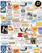 Gilmore Girls Polymer Clay Transfer Sheets F183