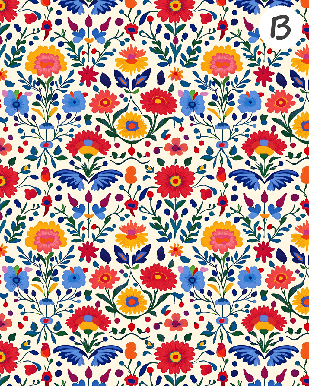 BOHO BOTANICALS Polymer Clay Transfer Sheets F184