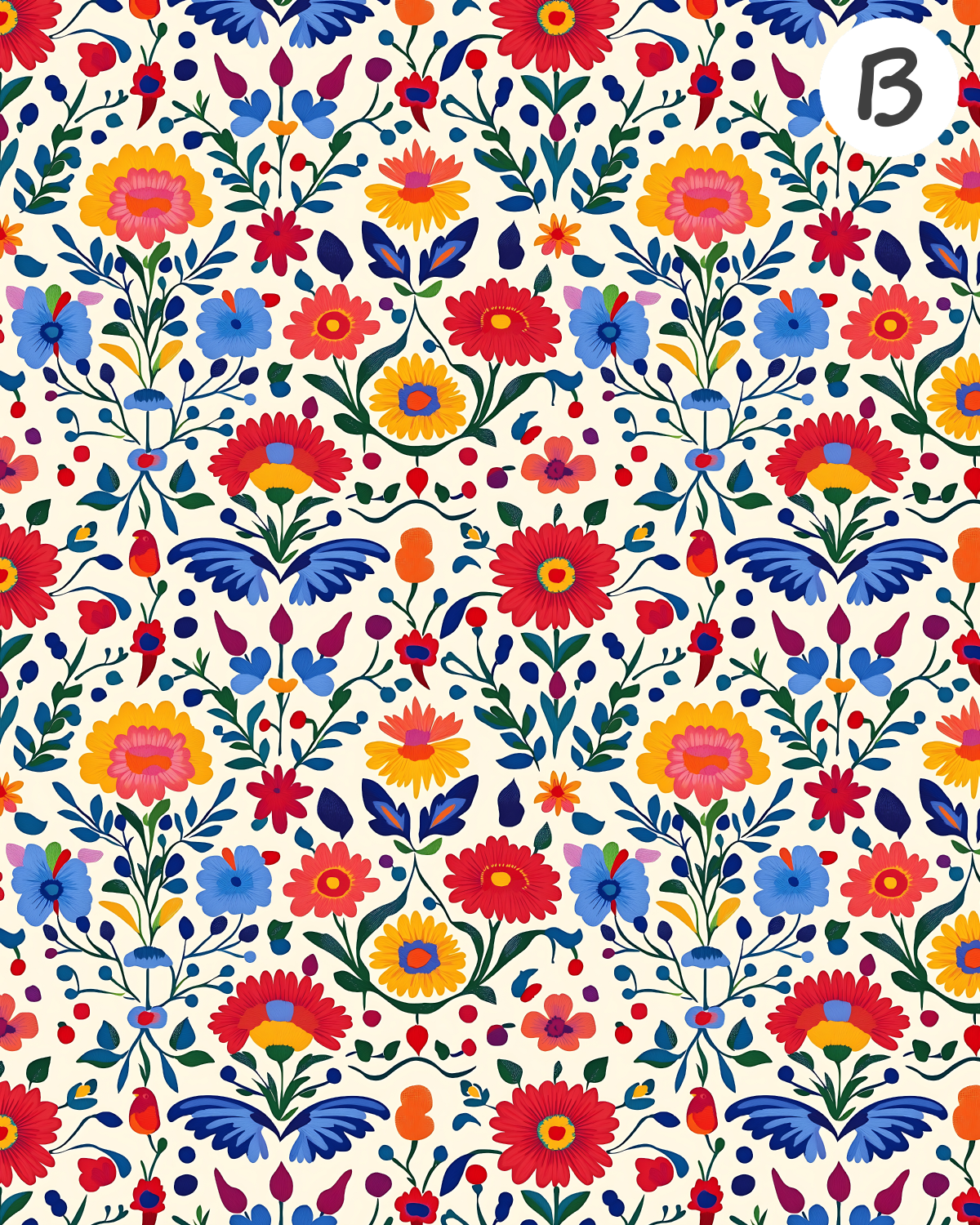 BOHO BOTANICALS Polymer Clay Transfer Sheets F184