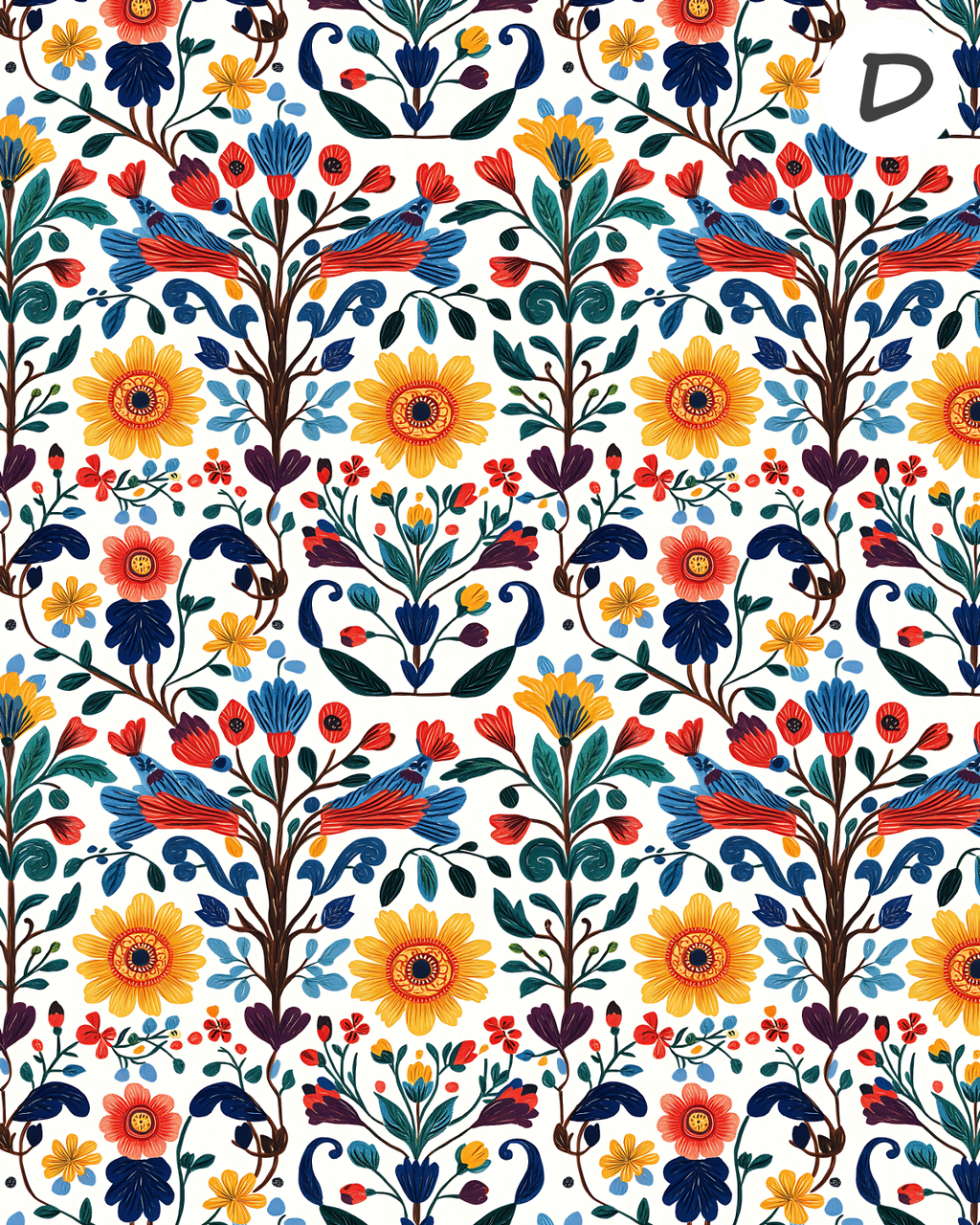 BOHO BOTANICALS Polymer Clay Transfer Sheets F184