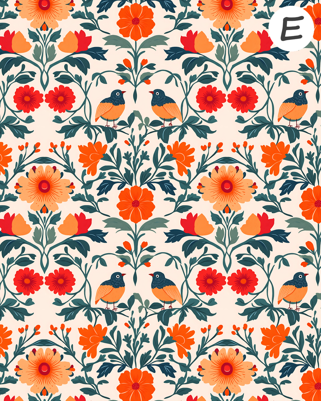 BOHO BOTANICALS Polymer Clay Transfer Sheets F184