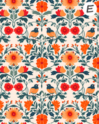 BOHO BOTANICALS Polymer Clay Transfer Sheets F184