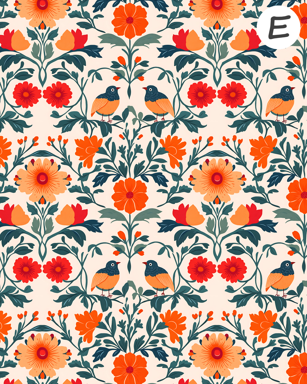 BOHO BOTANICALS Polymer Clay Transfer Sheets F184