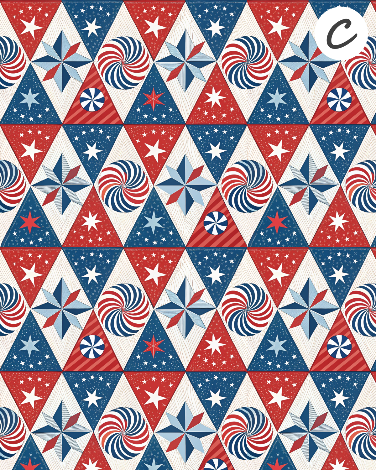 FREEDOM FIREWORKS Polymer Clay Transfer Sheets F186