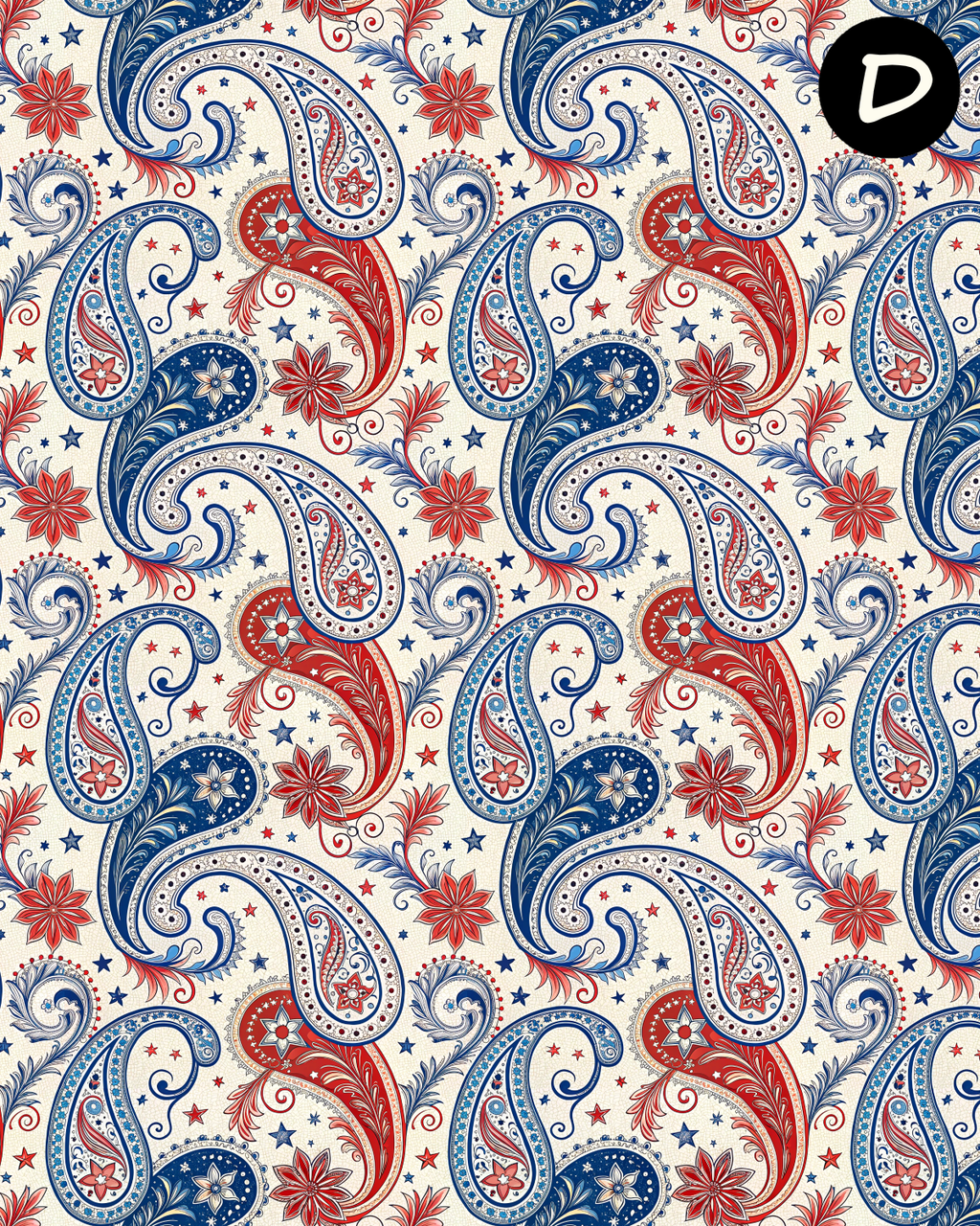 OLD GLORY GARDEN Polymer Clay Transfer Sheets F187