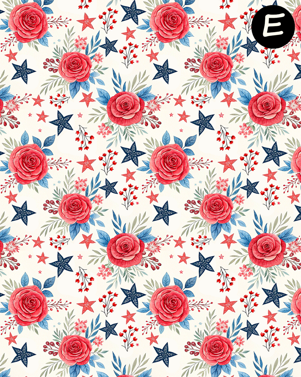 OLD GLORY GARDEN Polymer Clay Transfer Sheets F187