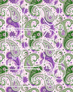 Paisley Transfer Sheet for Polymer Clay | F189