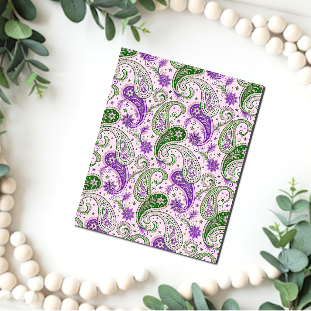 Paisley Transfer Sheet for Polymer Clay | F189