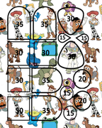 Toy Story Clay Transfer Sheet F192