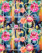 WATERCOLOR CACTUS Polymer Clay Transfer Sheets F194