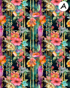 MYSTIC BLOOMS Polymer Clay Transfer Sheets F195