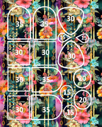 MYSTIC BLOOMS Polymer Clay Transfer Sheets F195