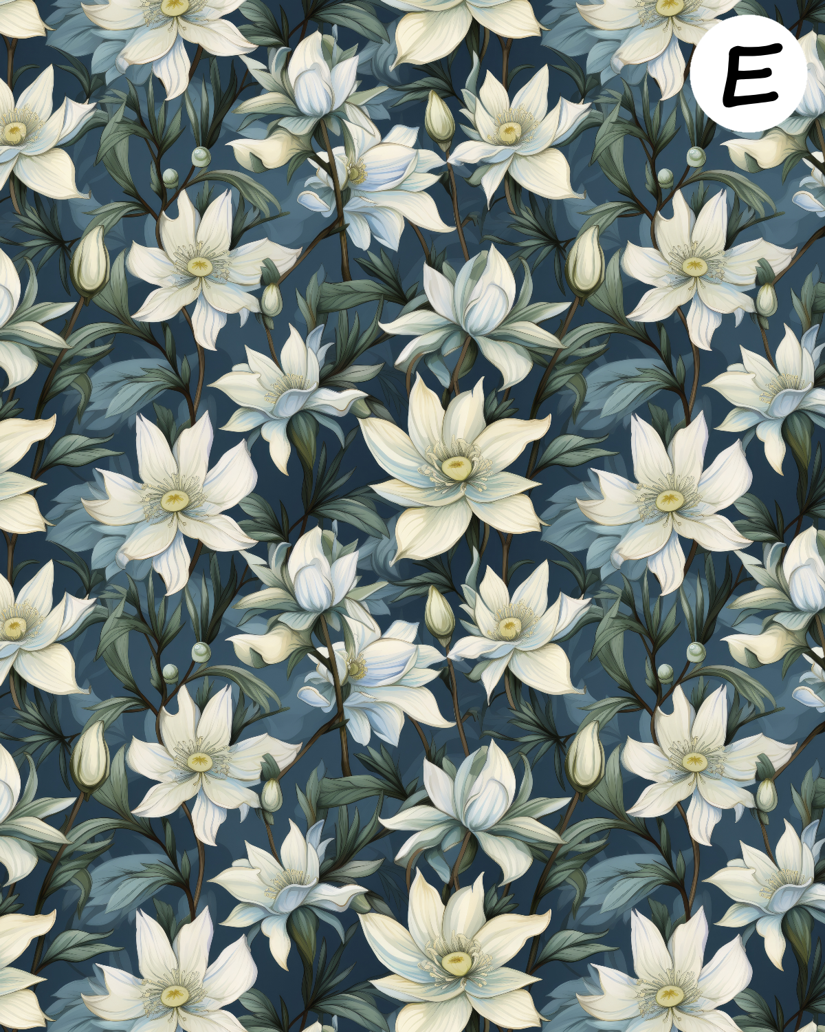 Columbine Blooms Polymer Clay Transfer Sheets | F196