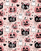 GOUL MEETS GIRL Polymer Clay Transfer Sheets | F197