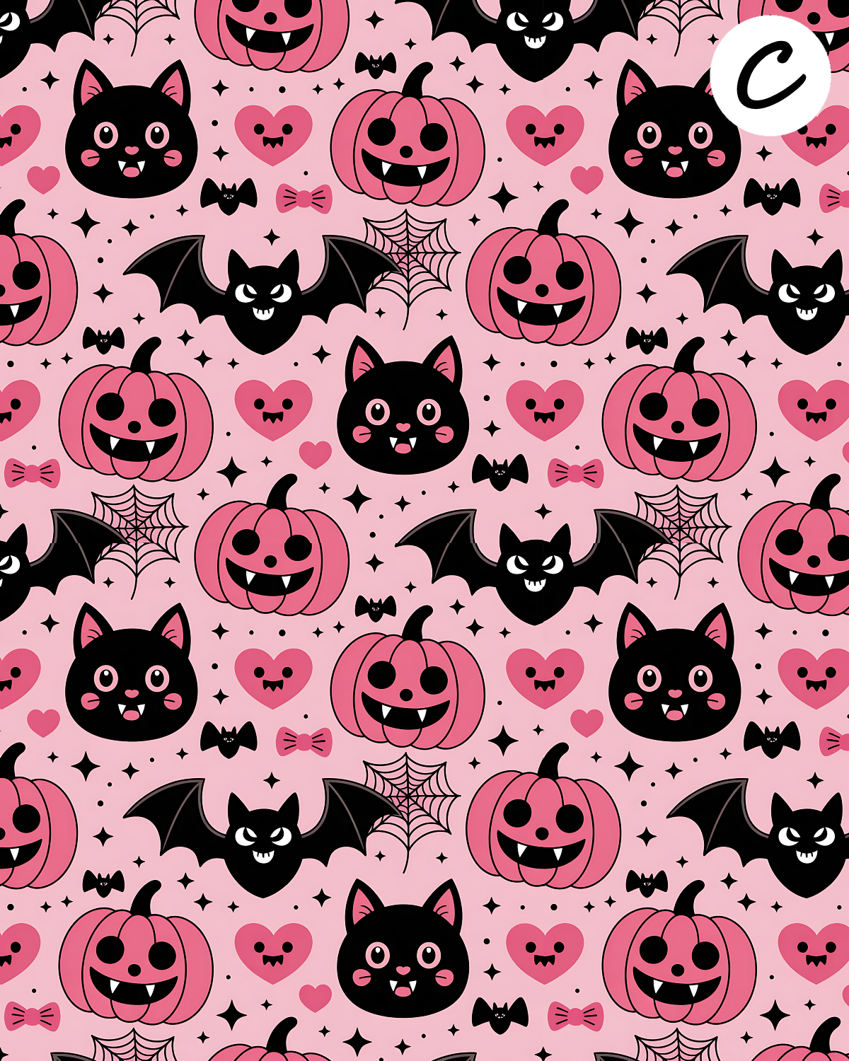 GOUL MEETS GIRL Polymer Clay Transfer Sheets | F197