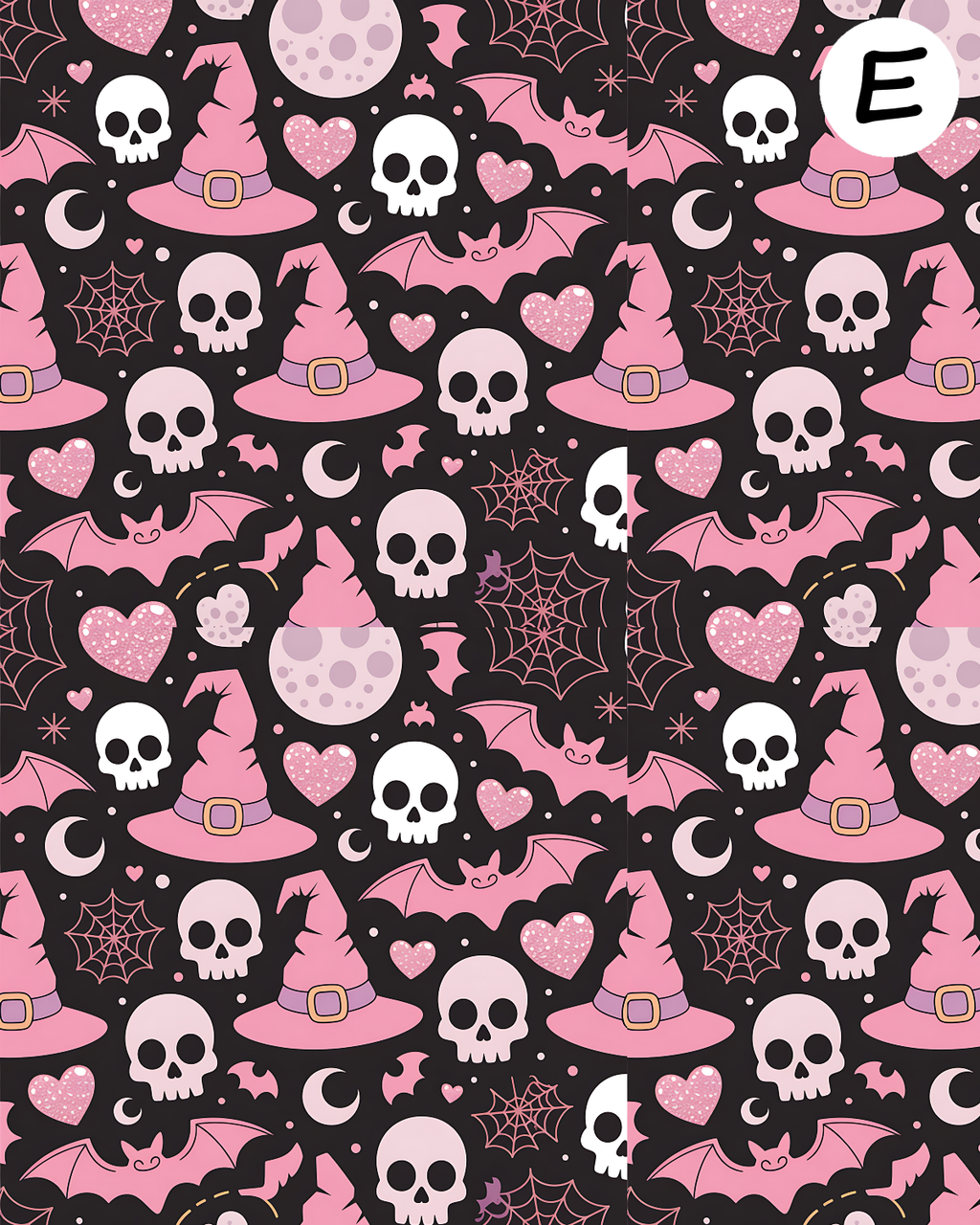GOUL MEETS GIRL Polymer Clay Transfer Sheets | F197