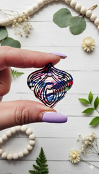 Statement Leaf embossed Style 2 clay cutter