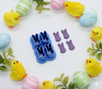 Marshmallow EASTER BUNNY multi clay cutter