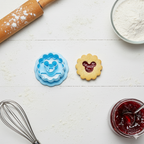 Linzer cookies polymer clay cutters