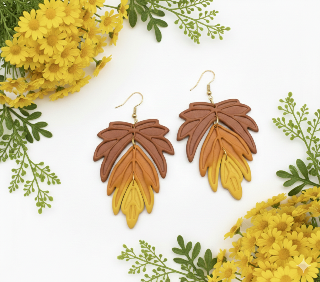 Statement Leaf Style 1  clay cutter