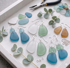 Sea Glass Polymer Clay Cutters | Set of 7 Organic Shapes
