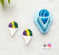 Snowball polymer clay cutter
