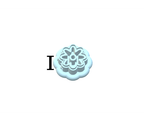 Flower Charms clay cutters P603