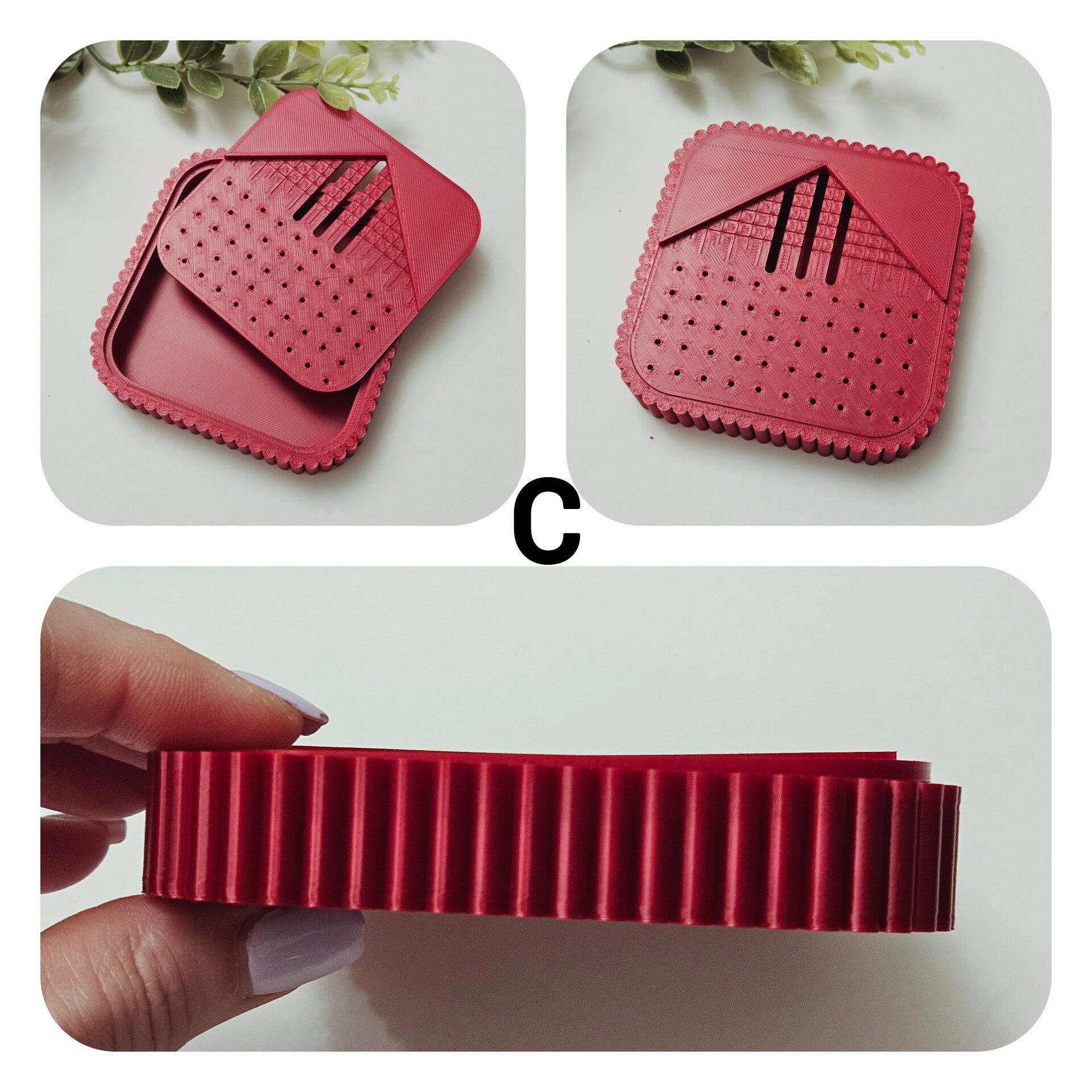 DRILL GUIDE BOX polymer clay cutter TOOL