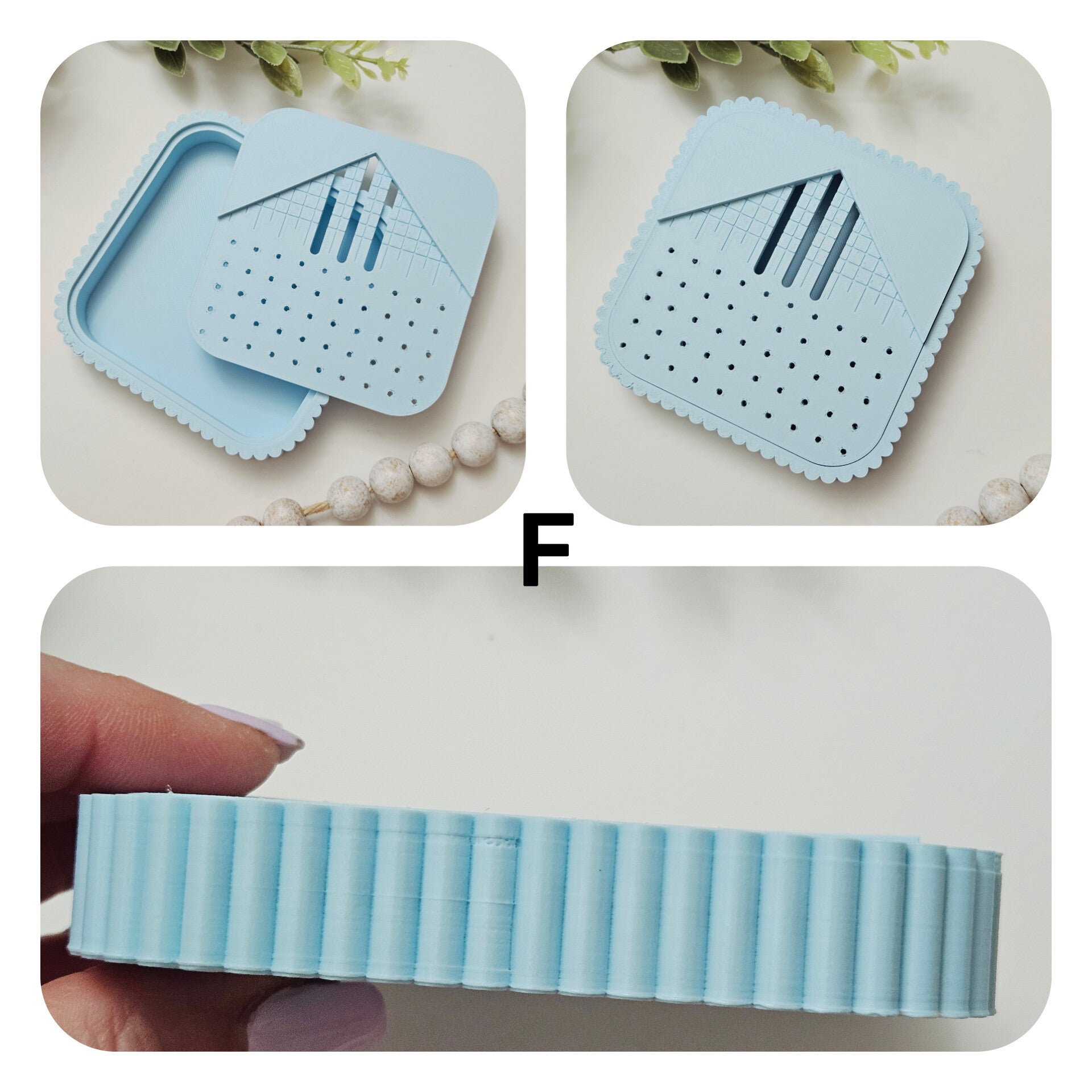 DRILL GUIDE BOX polymer clay cutter TOOL