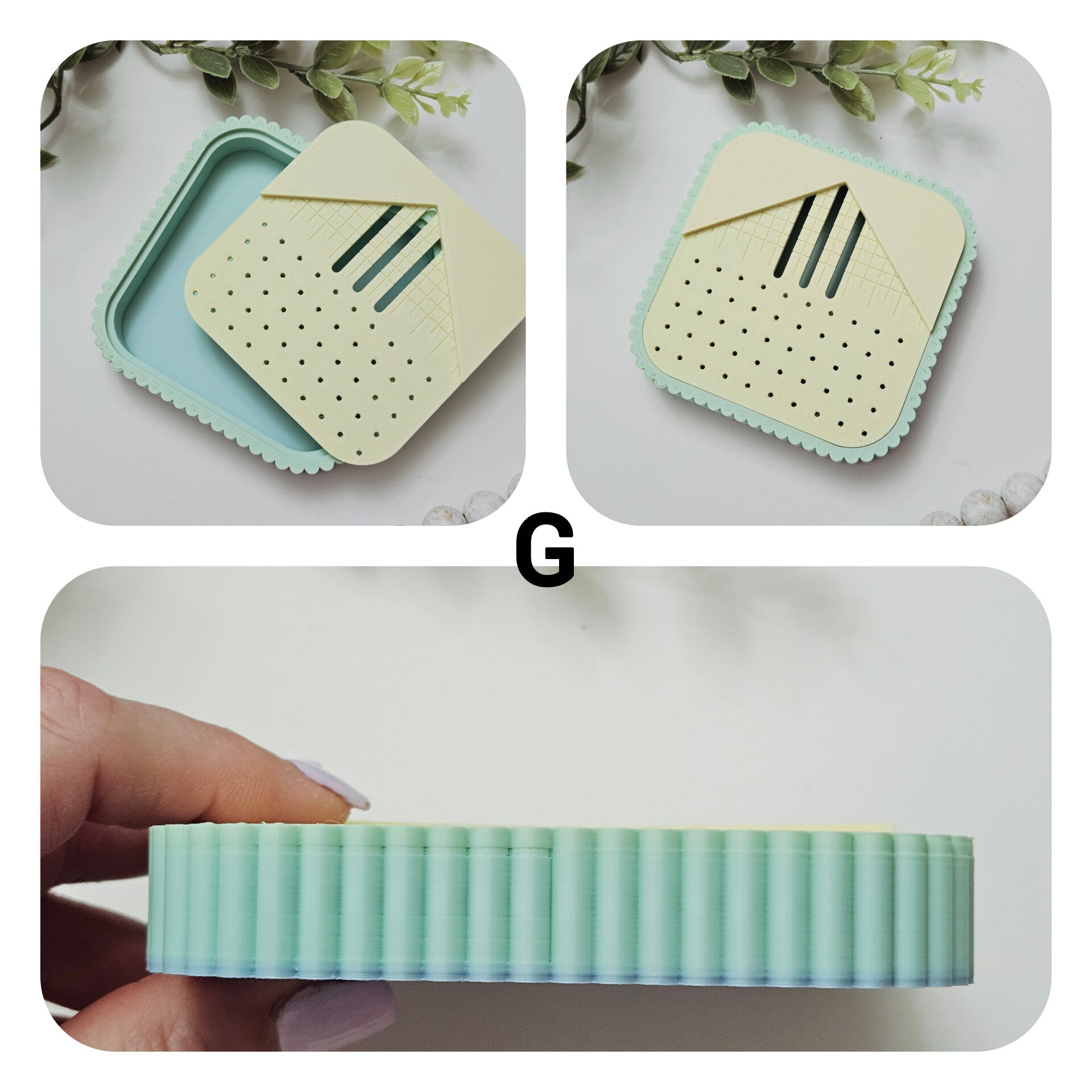 DRILL GUIDE BOX polymer clay cutter TOOL