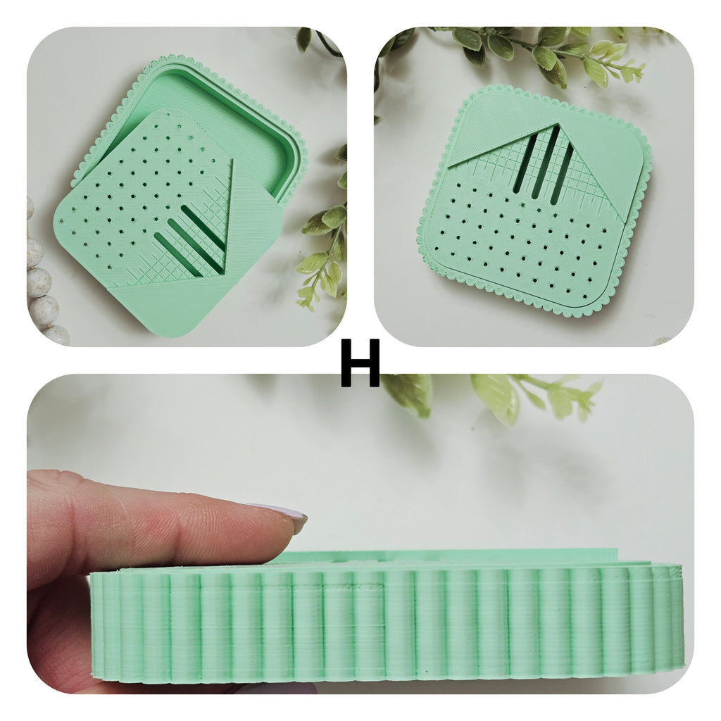 DRILL GUIDE BOX polymer clay cutter TOOL