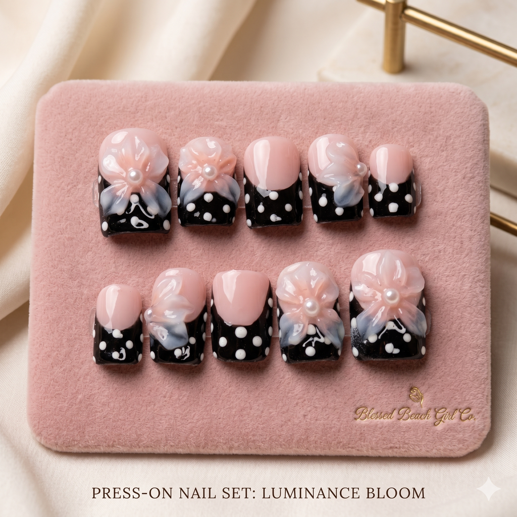 LUMINANCE BLOOM Press On Nails