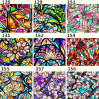 Stained Glass Water Transfer Sheet Book | 38 Exclusive Designs | Polymer Clay