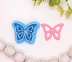 BUTTERFLY embossed polymer clay cutter