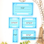 EARRING CARD Drill Guide / polymer clay tools for jewelry making
