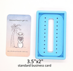 EARRING CARD Drill Guide / polymer clay tools for jewelry making