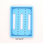 EARRING CARD Drill Guide / polymer clay tools for jewelry making