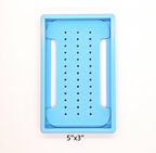 EARRING CARD Drill Guide / polymer clay tools for jewelry making