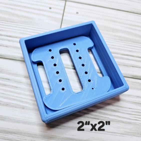 EARRING CARD Drill Guide / polymer clay tools for jewelry making