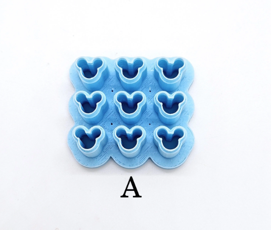 MAGICAL EARS mini multi cutter  polymer clay cutters for jewelry making