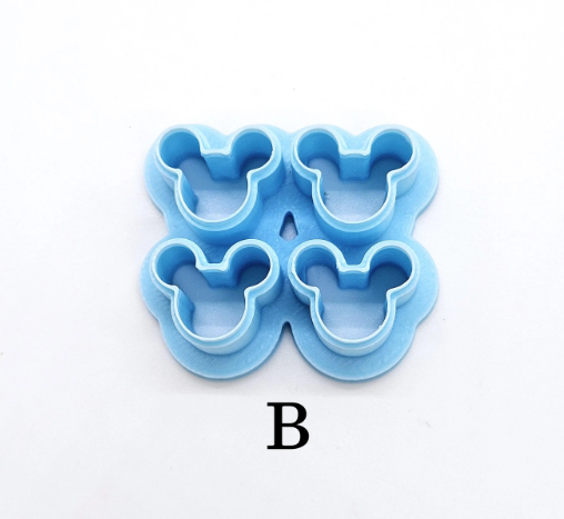 MAGICAL EARS mini multi cutter  polymer clay cutters for jewelry making