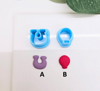 LUCKY CHARMS  sharp polymer clay cutters for jewelry making